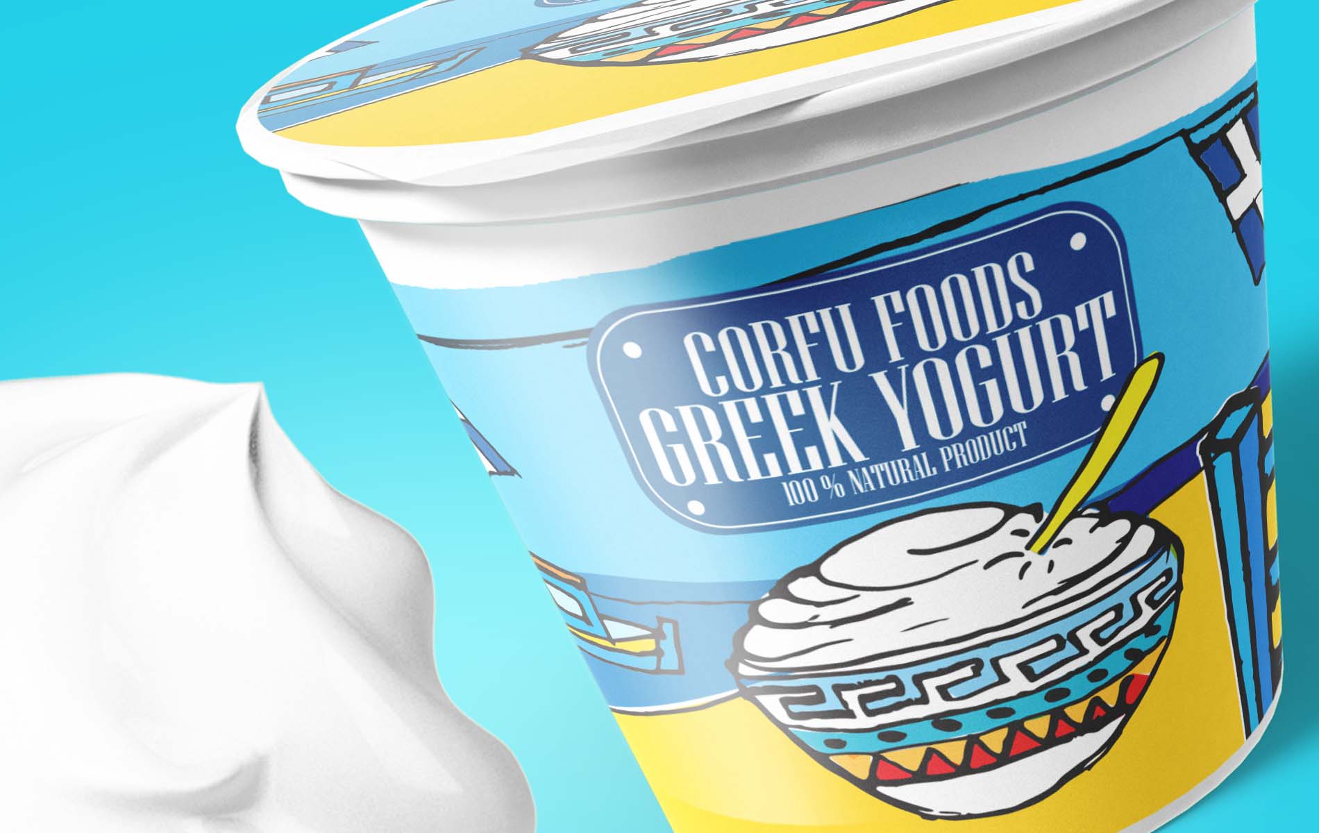 corfu yogurt greek di